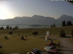 Archiv Foto Webcam Salenberghof: Blick auf Forggensee 07:00