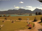 Archived image Webcam Salenberghof, Lake Forggensee 13:00