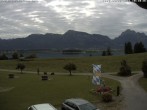 Archiv Foto Webcam Salenberghof: Blick auf Forggensee 09:00