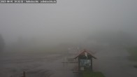 Archiv Foto Webcam Seibelseckle: Rasthütte und Blick auf die Piste 09:00
