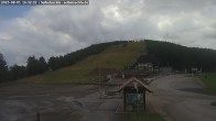Archiv Foto Webcam Seibelseckle: Rasthütte und Blick auf die Piste 15:00