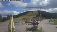 Archiv Foto Webcam Seibelseckle: Rasthütte und Blick auf die Piste 13:00