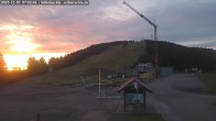 Archiv Foto Webcam Seibelseckle: Rasthütte und Blick auf die Piste 06:00