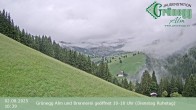 Archiv Foto Webcam Hochkönig Dienten: Grünegg Alm 09:00