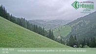 Archiv Foto Webcam Hochkönig Dienten: Grünegg Alm 19:00