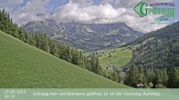 Archiv Foto Webcam Hochkönig Dienten: Grünegg Alm 09:00