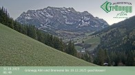 Archived image Webcam Grünegg Alm in Dienten 05:00