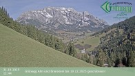 Archived image Webcam Grünegg Alm in Dienten 11:00