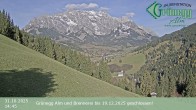 Archived image Webcam Grünegg Alm in Dienten 13:00