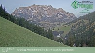 Archived image Webcam Grünegg Alm in Dienten 15:00