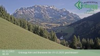 Archiv Foto Webcam Hochkönig Dienten: Grünegg Alm 07:00