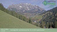 Archiv Foto Webcam Hochkönig Dienten: Grünegg Alm 11:00