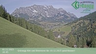 Archiv Foto Webcam Hochkönig Dienten: Grünegg Alm 13:00