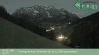 Archiv Foto Webcam Hochkönig Dienten: Grünegg Alm 19:00