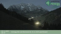 Archiv Foto Webcam Hochkönig Dienten: Grünegg Alm 23:00