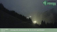 Archiv Foto Webcam Hochkönig Dienten: Grünegg Alm 23:00