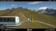 Archived image Webcam Top Station Col de Valvacin 13:00