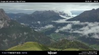Archiv Foto Webcam Bergstation Buffaure - Vigo di Fassa 07:00