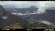 Archiv Foto Webcam Bergstation Buffaure - Vigo di Fassa 07:00