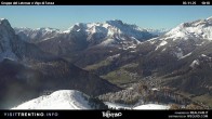 Archiv Foto Webcam Bergstation Buffaure - Vigo di Fassa 09:00