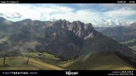 Archiv Foto Webcam Fassatal - Col de Valvacin 11:00