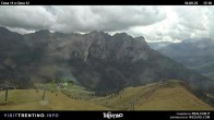Archiv Foto Webcam Fassatal - Col de Valvacin 17:00