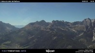 Archived image Webcam Buffaure - panorama view of Catinaccio 13:00