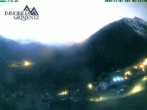 Archiv Foto Webcam Grimentz: Blick auf das Tal 05:00