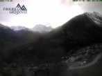 Archiv Foto Webcam Grimentz: Blick auf das Tal 09:00