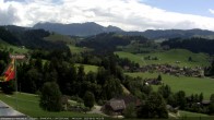Archiv Foto Webcam Blick vom Berghaus Eggiwil 13:00