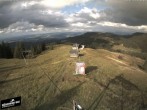 Archived image Webcam View at the upper station Lischboden / Ski resort Rüschegg 17:00