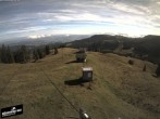 Archived image Webcam View at the upper station Lischboden / Ski resort Rüschegg 09:00