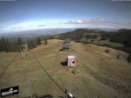 Archived image Webcam View at the upper station Lischboden / Ski resort Rüschegg 13:00