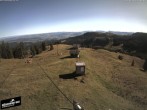 Archived image Webcam View at the upper station Lischboden / Ski resort Rüschegg 09:00