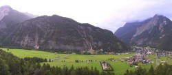 Archiv Foto Webcam Blick vom Muehlberg auf Scharnitz 19:00