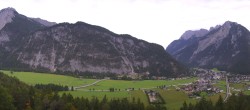 Archiv Foto Webcam Blick vom Muehlberg auf Scharnitz 07:00