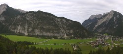 Archiv Foto Webcam Blick vom Muehlberg auf Scharnitz 13:00