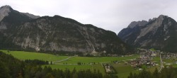 Archiv Foto Webcam Blick vom Muehlberg auf Scharnitz 15:00