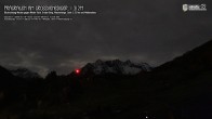 Archiv Foto Webcam Prägraten am Großvenediger: Blick auf Bichl und die Maurer Berge 03:00