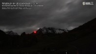 Archiv Foto Webcam Prägraten am Großvenediger: Blick auf Bichl und die Maurer Berge 01:00