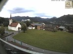 Archiv Foto Webcam Sibratsgfäll: Blick aufs Dorf 06:00