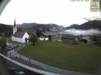 Archiv Foto Webcam Sibratsgfäll: Blick aufs Dorf 19:00