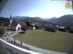 Archiv Foto Webcam Sibratsgfäll: Blick aufs Dorf 08:00