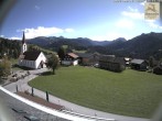 Archived image Webcam Sibratsgfäll The village 13:00