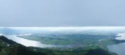 Archiv Foto Webcam Rigi-Kulm: Panorama vom Sendeturm 17:00