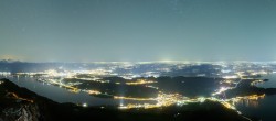 Archived image Webcam Rigi - Panoramic View 01:00