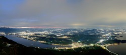 Archiv Foto Webcam Rigi-Kulm: Panorama vom Sendeturm 17:00