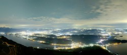 Archiv Foto Webcam Rigi-Kulm: Panorama vom Sendeturm 21:00
