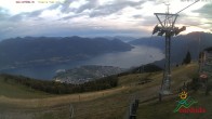 Archiv Foto Webcam Cardada Cimetta: Sesselbahn 19:00