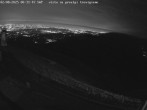 Archiv Foto Webcam Alpe del Nevegal - Col Faverghera 23:00